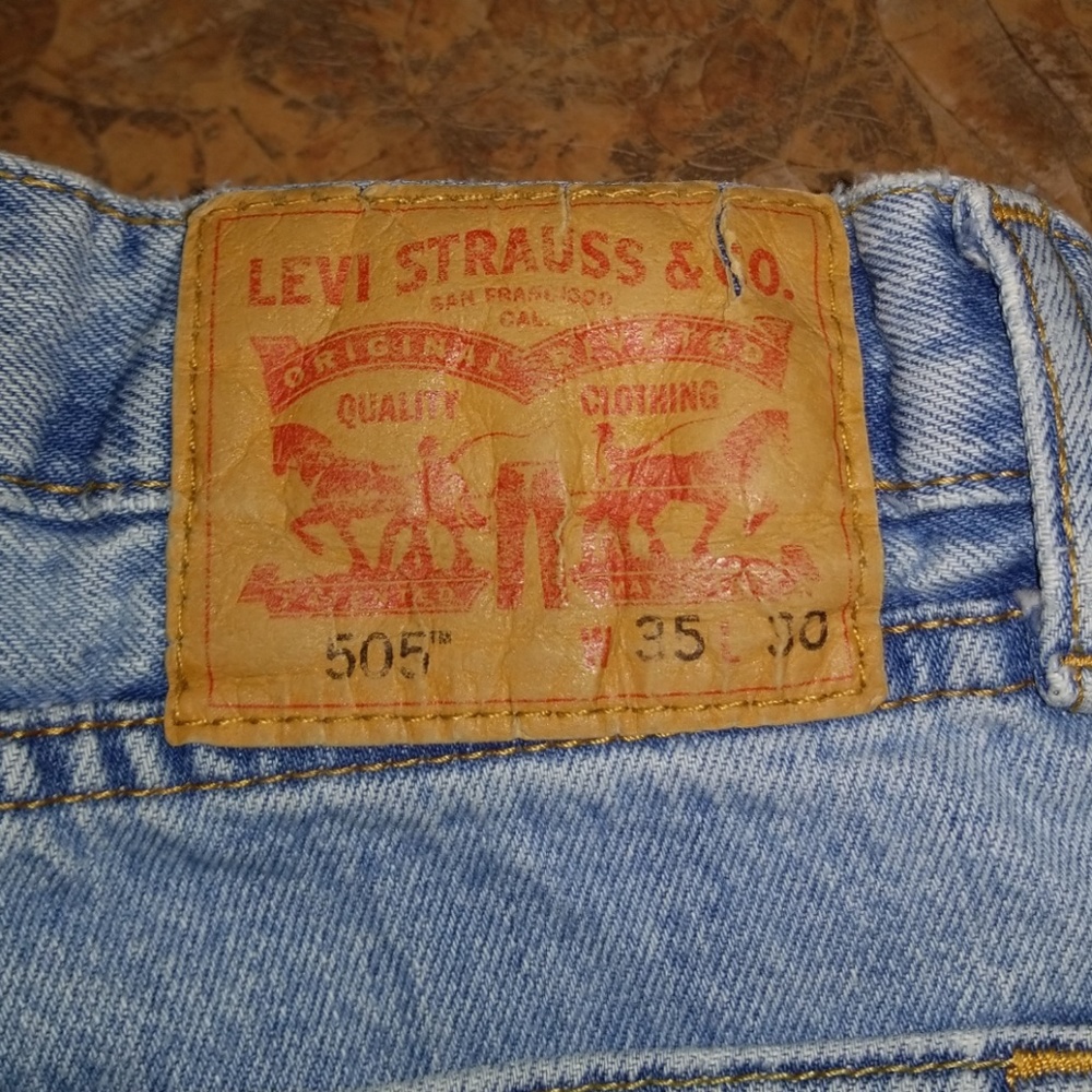 Men's 505 Levi's - Picture 4 of 4